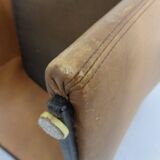 Set of Mid-Century German Leather Cocktail Chairs by Walter Knoll, 1960s