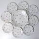 antique dessert service Lunéville 8 plates + 1 cake dish