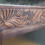 Art Deco glass wardrobe