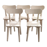 Series of 5 vintage chairs/antique bistro