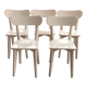 Series of 5 vintage chairs/antique bistro