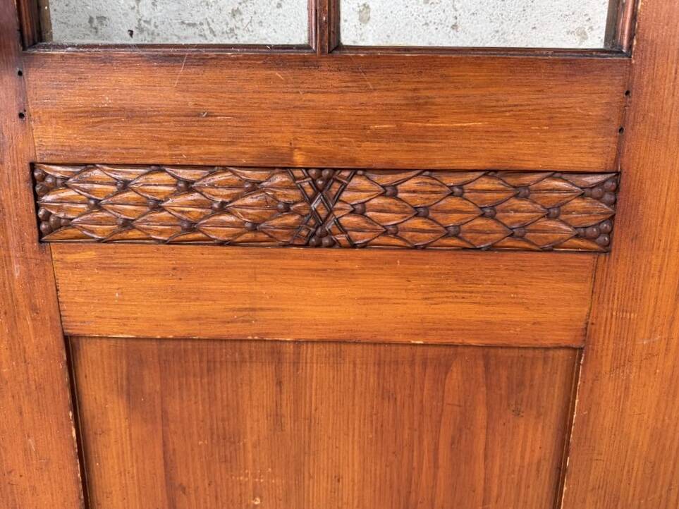 Pair of Art Deco bistro swing doors