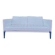 White leather flower sofa Phillipe Starck x Cassina (volage 243_02 model