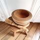 Mortier et pilon en bois vintage