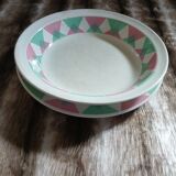 2 old plates from Digoin and Sarreguemines