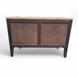 Louis XV style chest of drawers with marble top