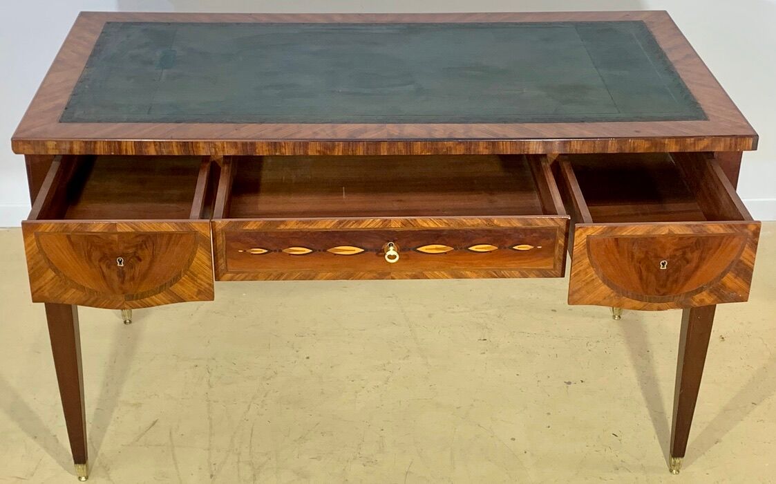 Office Art Deco period 1925 in veneer of precious wood