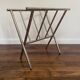 Magazine Rack in the Style of Maison Jansen / Baguès 70s