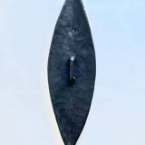 LARGE Zulu Shield 1 meter long Red & black - Tribal wall decoration