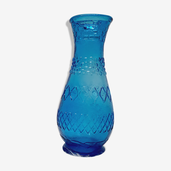 Vase Empoli bleu cobalt