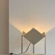 Vintage adjustable table lamp in chromed metal, France 1970