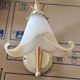 Pair of glass paste wall lights