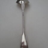 Old silver ladle classic decoration of 33cm