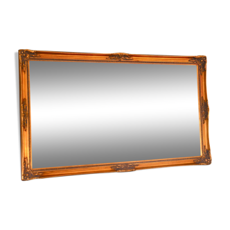 Large rectangular mirror in Louis XV style 147x85cm