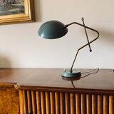 Light blue table lamp, France 1960s