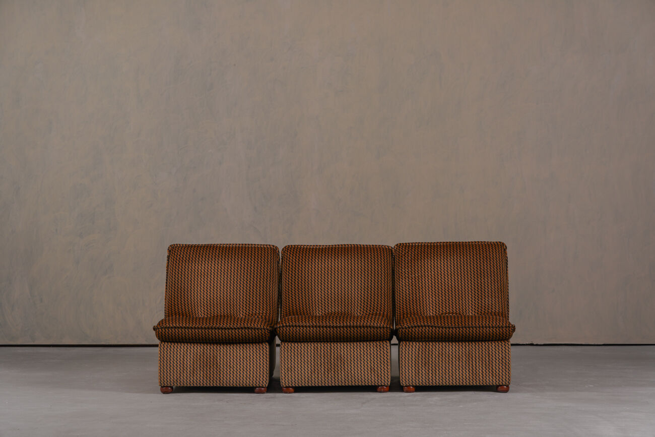 Vintage modular sofa and table set, Italy 1970’s