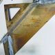 Old octagonal beveled mirror with parcloses