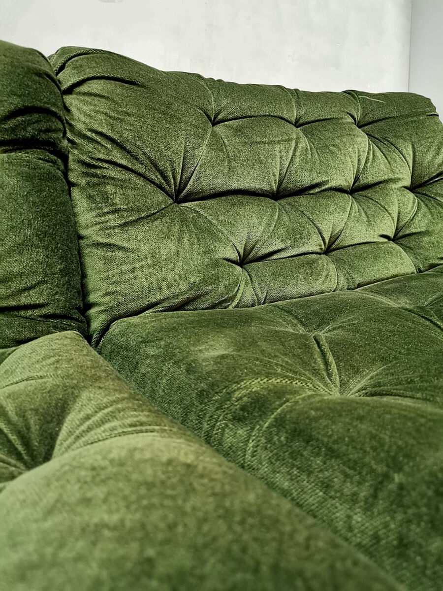 Vintage modular sofa ‘forest green’