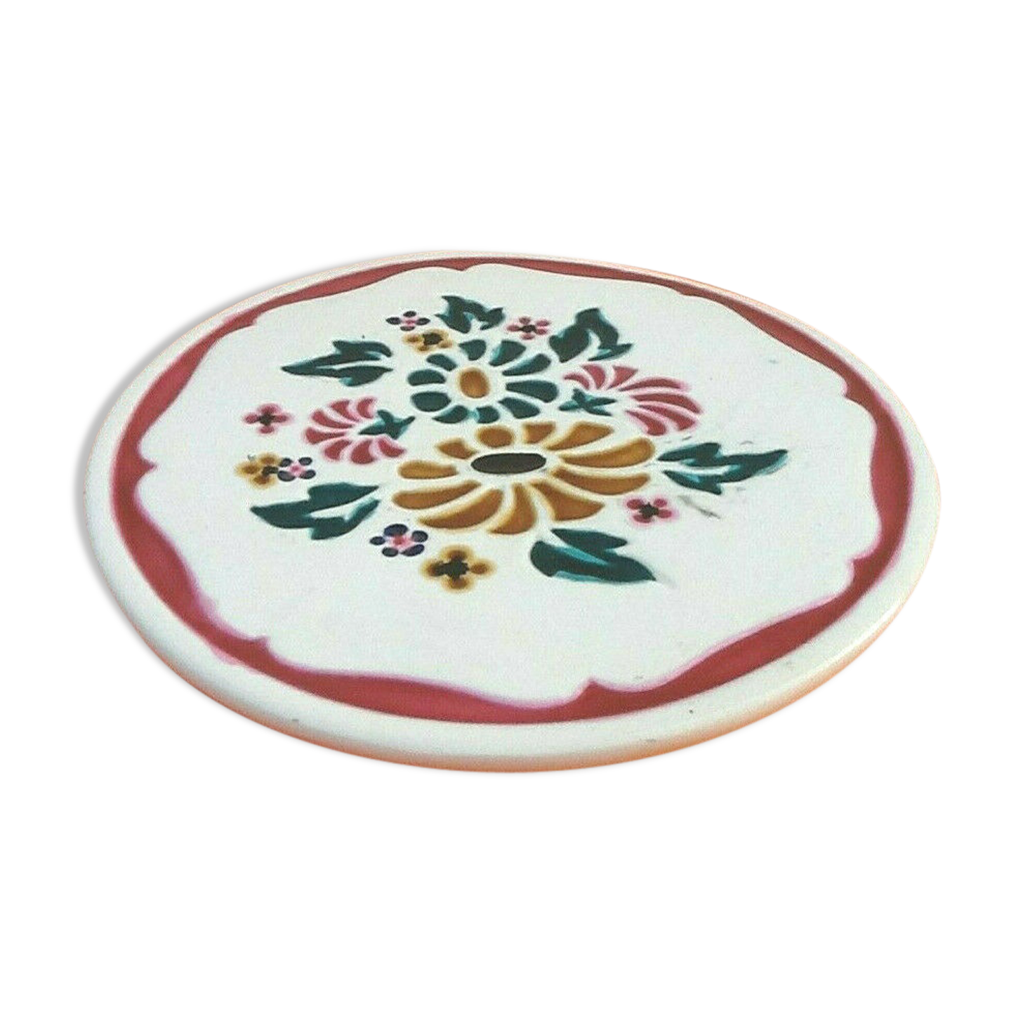 Ceramics 50s large flat underside