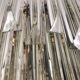 Large Venini chandelier 3 levels crystal