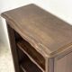 Small vintage 1950s Bibus oak bookcase