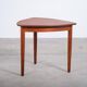 Triangular Coffee or Side Table in Teak, Denmark, 1960s