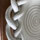 Braided ceramics cut