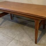 Table modulable danoise en teck Kai Kristiansen 1960