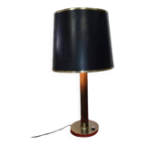 Large Art Deco style brass lamp