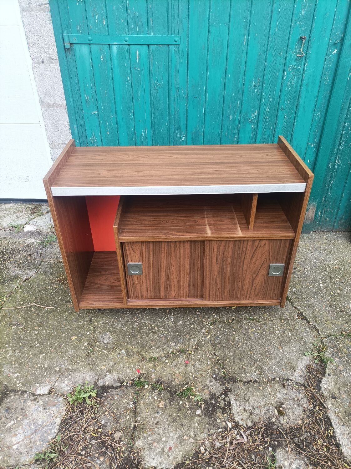 Meuble de rangement 1970 vintage