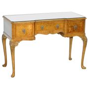 Console Burr Walnut Art Deco Denby & Spinks Breakfront