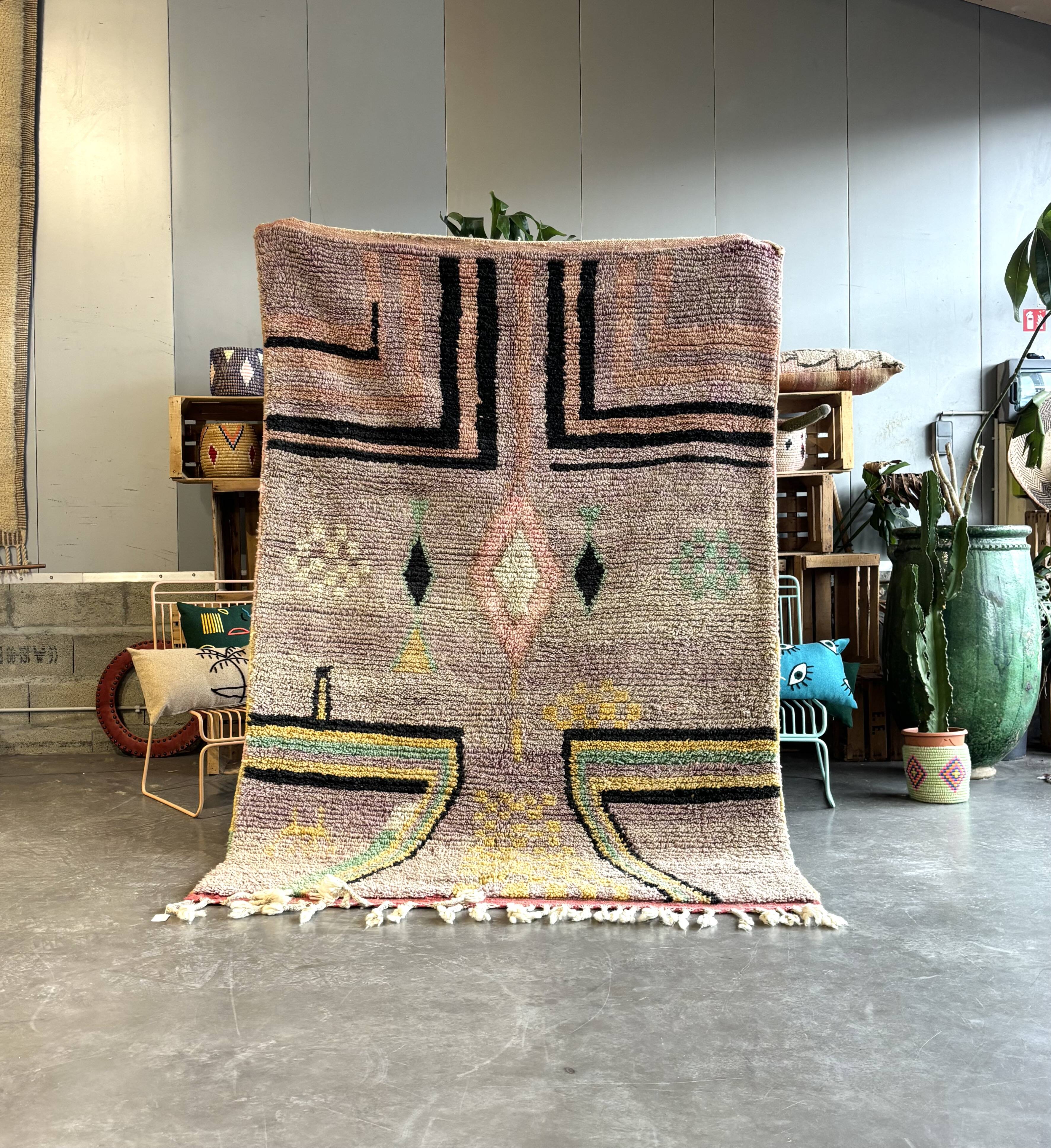 Tapis berbere boujad moderne