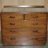 Alfred Cox Mid-Century Modern Chest of Drawers 1952 in oak