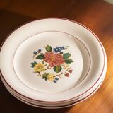 3 Villeroy & Boch dessert plates