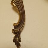Classic brass wall lamp