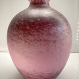 Marmoreal vase by André Delatte Nancy France