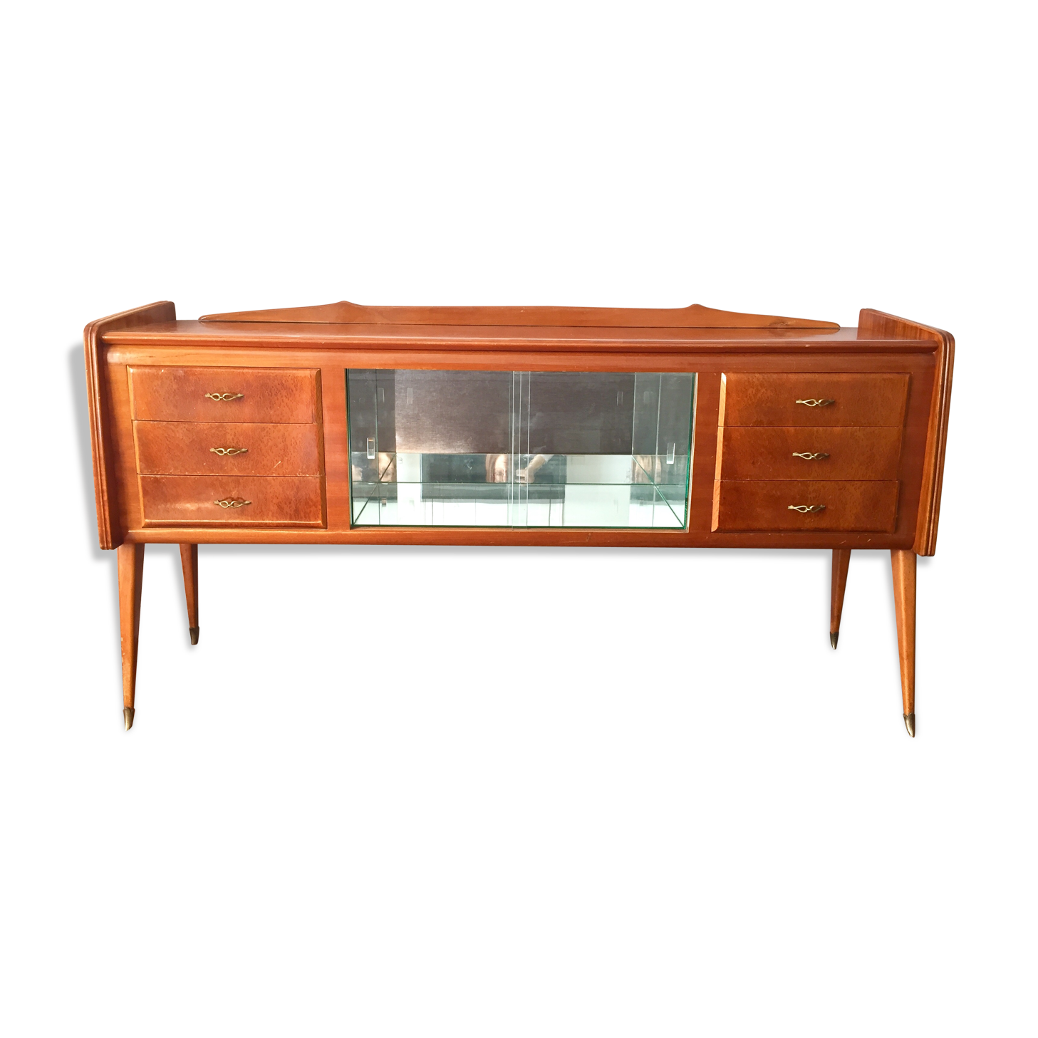 Sideboard vintage feet compass