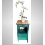 Art deco bedside table with marble top