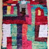 Berber carpet boucharouette means 240x155 cm