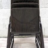 Lot of 6 vintage Galvanitas S23 chairs