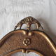 Old frame in gilded carved wood baroque style Louis XV foliage 33 x 43