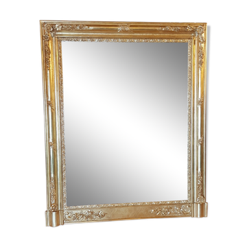 Miroir Napoléon III 19eme restauré à la feuille d’or