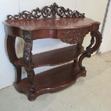 Mahogany Napoleon III console