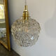 Baladeuse globe vintage en verre 