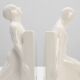 Pair Ceramic bookends by Godofridus Boonekamp for Plateelbakkerij Schoonhov