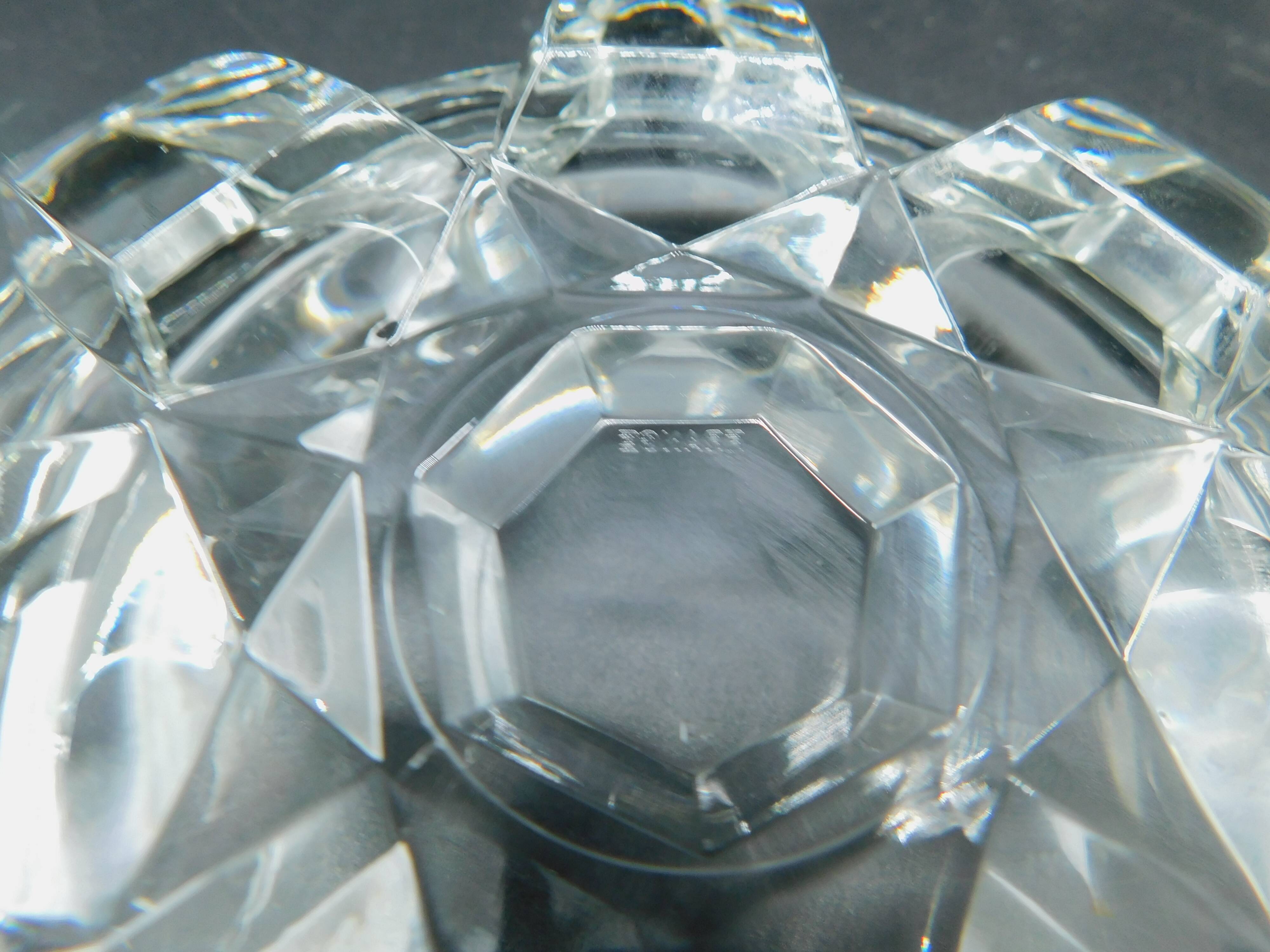 Star crystal ashtray