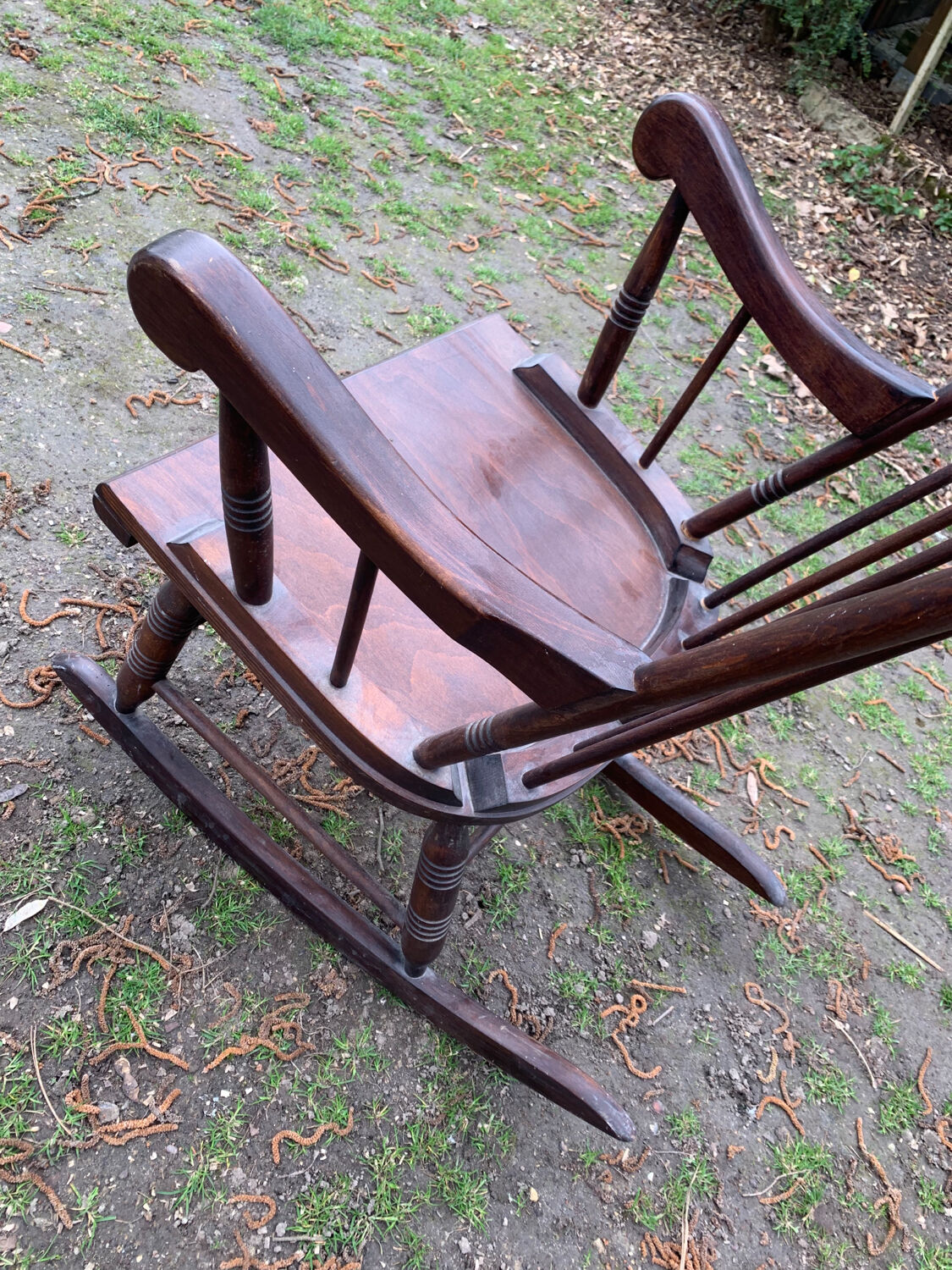 Rocking chair scandinave  annee 50