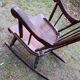 Rocking chair scandinave  annee 50