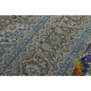 1970s Vintage Persian Handknotted Wool Brown Oversize Area Rug 290x358
