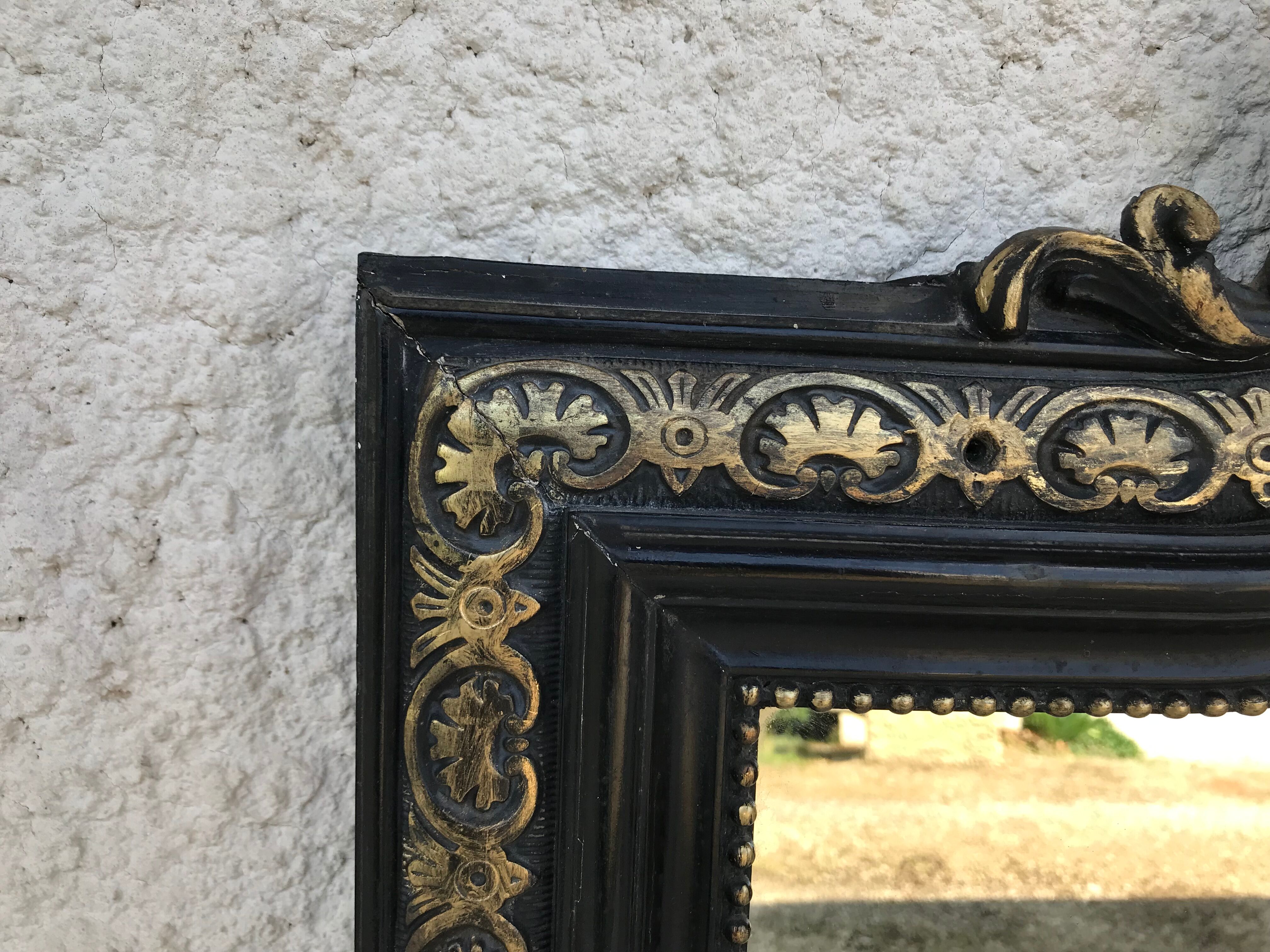 Mirror time Napoleon III 73x128cm